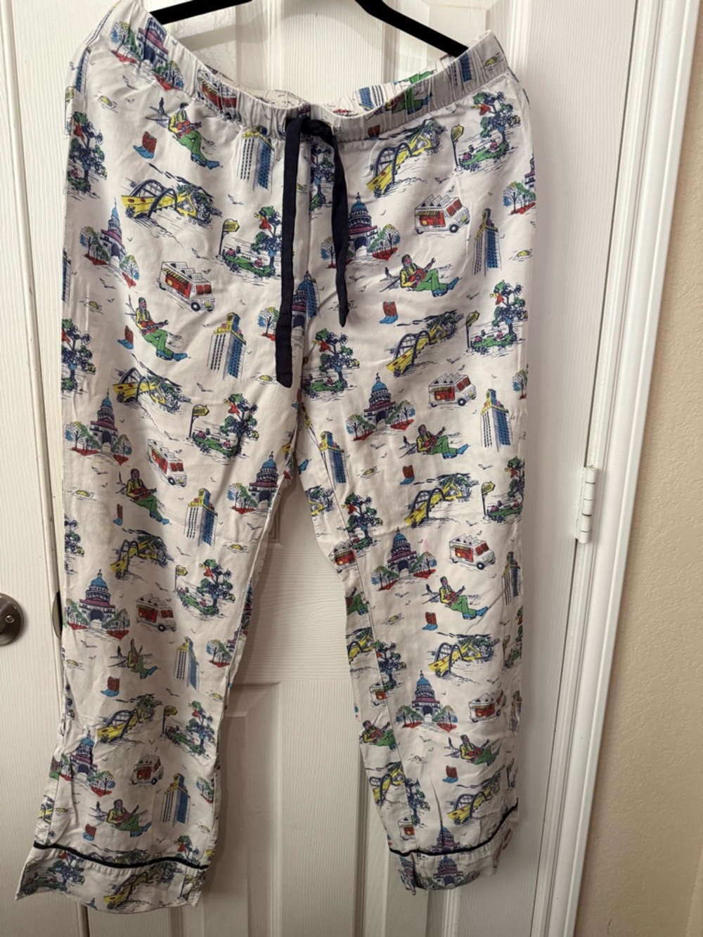 Katie Kime Austin print S Pajama Pants